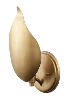 Petal Reign One Light Wall Sconce in Brass Kisser (137|560W01BK)
