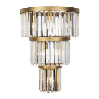 Social Club Six Light Wall Sconce in Havana Gold (137|297W06HG)