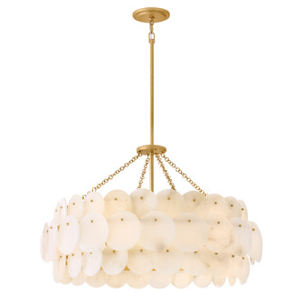 Yara LED Chandelier in Piastra Gold (13|43806PI)