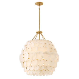 Yara LED Chandelier in Piastra Gold (13|43805PI)
