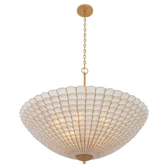 Samal 12 Light Chandelier in Oxidized Gold Leaf (33|515158OL)