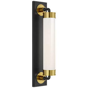Maritime LED Bath Sconce in Bronze and Hand-Rubbed Antique Brass (268|TOB 2761BZ/HAB-WG)