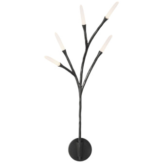 Tirucalli LED Wall Sconce in Waxed Black (268|TOB 2360WBK-EC)