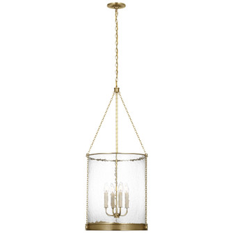 Reese LED Lantern in Soft Brass (268|MF 5188SB-CG)
