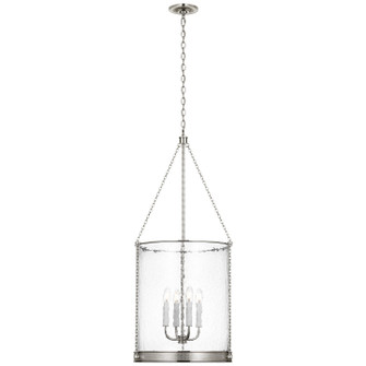 Reese LED Lantern in Polished Nickel (268|MF 5188PN-CG)