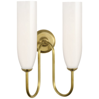 Meridien LED Wall Sconce in Soft Brass (268|MF 2016SB-WG)