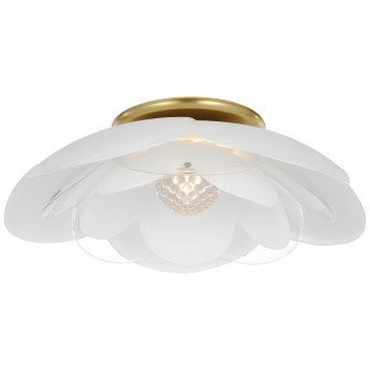 Petaluma LED Flush Mount in Soft Lacquered Brass (268|BBL 4301SLB-ECG)