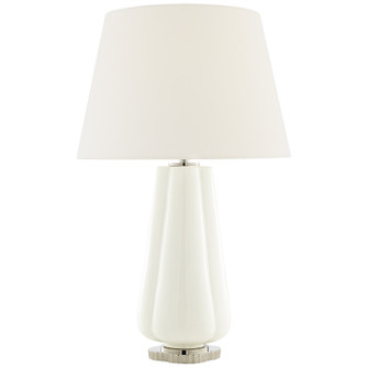 Penelope LED Table Lamp in White (268|AH 3137WHT-L-CL)