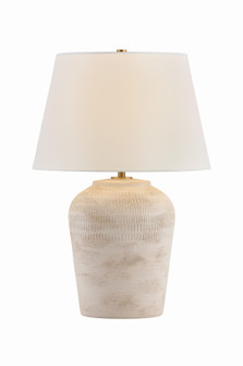 Maddox One Light Table Lamp in Patina Brass (428|HL1186201-PBR/CHT)