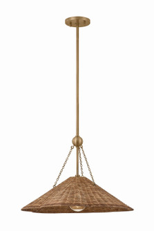 Annmarie One Light Pendant in Patina Brass (428|H1161701S-PBR)
