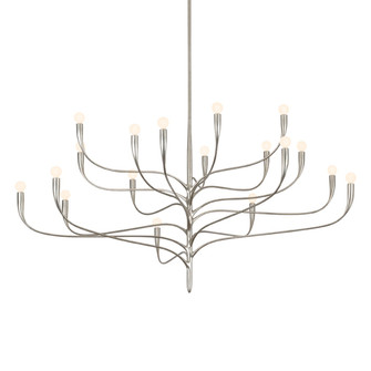 Labra 18 Light Chandelier in Warm Silver Leaf (70|9619-WSL)