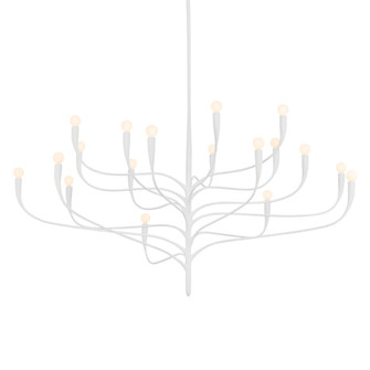 Labra 18 Light Chandelier in White Plaster (70|9619-WP)