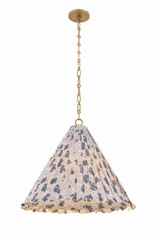 Fitchburg One Light Pendant in Patina Brass (70|9161B-PBR)