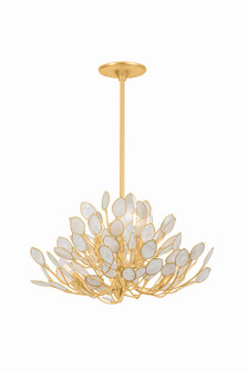 Eastview Eight Light Chandelier in Vintage Gold Leaf (70|4130-VGL)