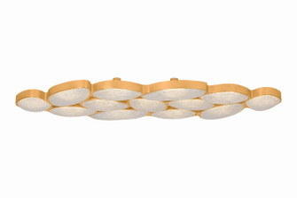Kitz LED Close-to-Ceiling in Vintage Gold Leaf (68|602-13-VGL)