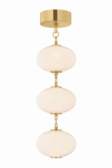 Nephele LED Pendant in Vintage Polished Brass (68|473-02-VPB)