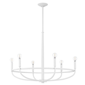 Walsen Six Light Chandelier in Plaster White (577|208407A)