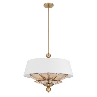 Bellflower Three Light Pendant in Champagne Gold (577|208349A)