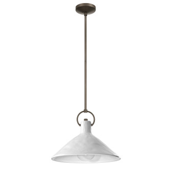 Torino One Light Pendant in Forged Bronze (577|208345A)