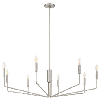 Dylan Eight Light Chandelier in Brushed Nickel (577|208274A)