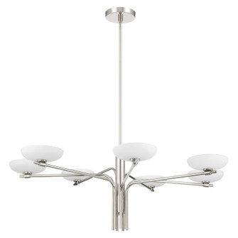 Roslyn LED Chandelier in Polished Nickel (577|208264A)