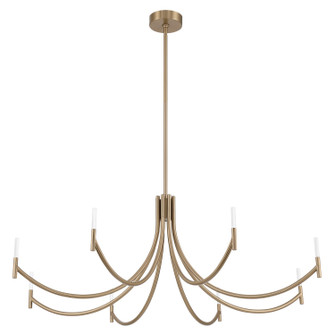 Allegretto LED Chandelier in Champagne Gold (577|208207A)
