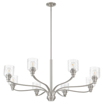 Laurent Eight Light Chandelier in Brushed Nickel (577|208188A)