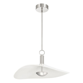 Novella LED Pendant in Polished Nickel (577|208174A)