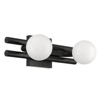 Stockholm LED Vanity Light in Matte Black (577|208159A)