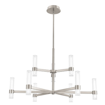 Ristretto LED Chandelier in Brushed Nickel (577|208109A)