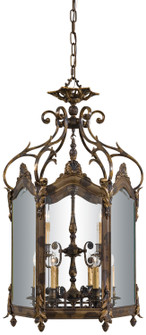Metropolitan Family Nine Light Foyer Pendant in Oxide Brass (29|N952011)