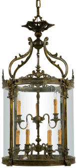 Metropolitan Nine Light Foyer Pendant in Oxide French Gold (29|N952009)