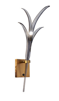 Featherly One Light Wall Sconce in Gold (29|N9471) Featherly One Light Wall Sconce in Gold (29|N9471)