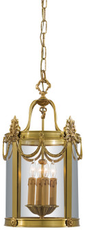 Metropolitan Four Light Foyer Pendant in Doré Gold (29|N850704)