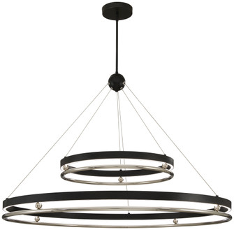Grande Illusion LED Pendant in Coal w/Polished Nickel (29|N7998-572-L)