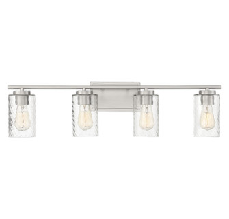 Mbath Four Light Bathroom Vanity in Brushed Nickel (446|M80039BN)