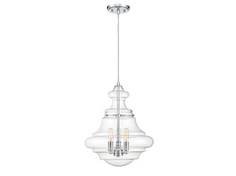 Mpend Three Light Pendant in Chrome (446|M70058CH)