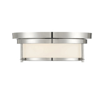 Two Light Flush Mount in Polished Nickel (446|M60062PN)