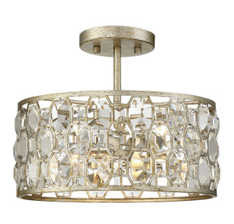 Mflus Two Light Semi-Flush Mount in Silver Gold (446|M60033SG)