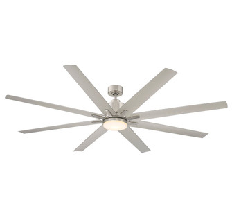 Bluffton 72'' Outdoor Ceiling Fan in Brushed Nickel (446|M2025BN)