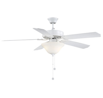 First Value 52'' Ceiling Fan in White (446|M2018WHRV)