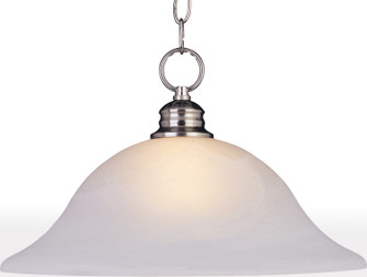 Essentials - 9106x One Light Pendant in Satin Nickel (16|91076FTSN)