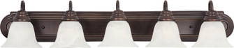 Essentials - 801x Five Light Bath Vanity in Oil Rubbed Bronze (16|8015MROI)