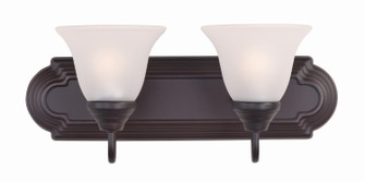 Essentials - 801x Two Light Bath Vanity in Oil Rubbed Bronze (16|8012FTOI)