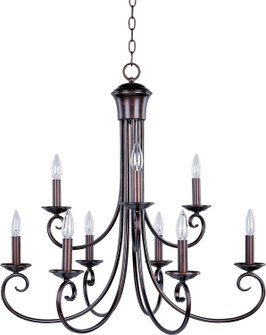 Loft Nine Light Chandelier in Oil Rubbed Bronze (16|70006OI)