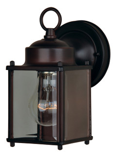 Side Door One Light Outdoor Wall Lantern in Oil Rubbed Bronze (16|6879CLOI)