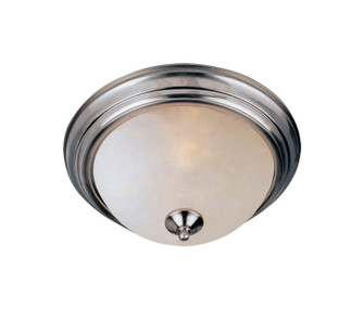 Essentials - 584x Two Light Flush Mount in Satin Nickel (16|5849FTSN)