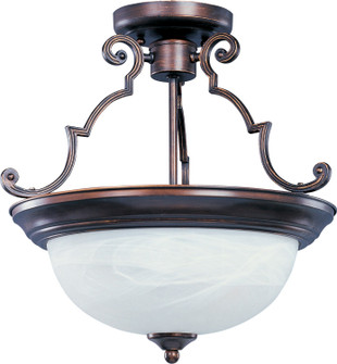 Essentials - 584x Two Light Semi-Flush Mount in Oil Rubbed Bronze (16|5843MROI)