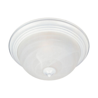 Essentials - 584x Three Light Flush Mount in White (16|5842MRWT)