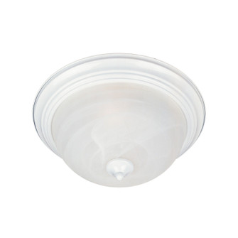 Essentials - 584x Two Light Flush Mount in White (16|5841MRWT)